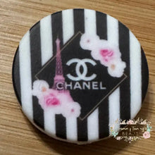 Load image into Gallery viewer, SILICONE FOCAL BEAD - Cici Paris Round Silicone Focal Bead
