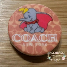 Load image into Gallery viewer, SILICONE FOCAL BEAD - Co*ch Elephant Silicone Focal Bead Silicone Focal Bead
