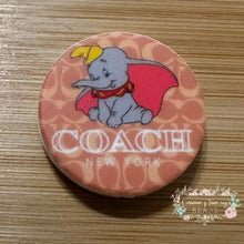 Load image into Gallery viewer, SILICONE FOCAL BEAD - Co*ch Elephant Silicone Focal Bead Silicone Focal Bead
