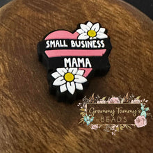 Load image into Gallery viewer, Small Business Mom Silicone Focal Bead
