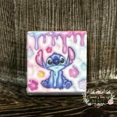 Sman Pretty in Pink Silicone Focal Bead Focal Beads