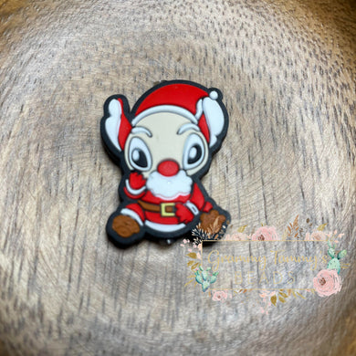 Sman Santa Silicone Focal Bead