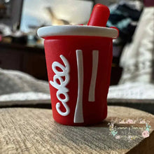 Load image into Gallery viewer, 3D Soda Cup - Silicone Focal Bead
