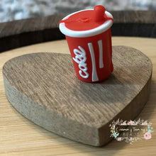 Load image into Gallery viewer, 3D Soda Cup - Silicone Focal Bead
