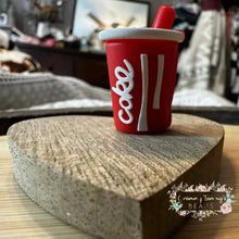 Load image into Gallery viewer, 3D Soda Cup - Silicone Focal Bead
