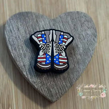 Load image into Gallery viewer, Soldier Boots Silicone Focal Bead Silicone Focal Bead
