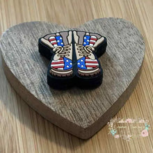 Load image into Gallery viewer, Soldier Boots Silicone Focal Bead Silicone Focal Bead
