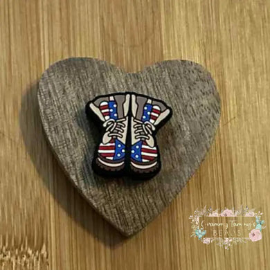 Soldier Boots Silicone Focal Bead Silicone Focal Bead