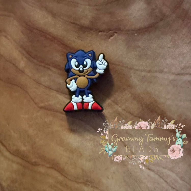 Sonic Full Body Silicone Focal Bead Beads