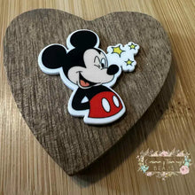 Load image into Gallery viewer, Star Mouse Flatback - 34 x 34mm Flatback
