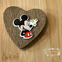 Load image into Gallery viewer, Star Mouse Flatback - 34 x 34mm Flatback
