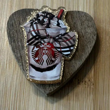 Load image into Gallery viewer, Starbucks Cup Glitter Flatback Glitter Flatback
