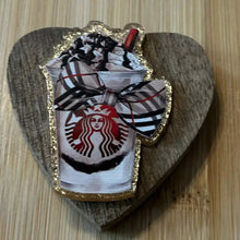 Load image into Gallery viewer, Starbucks Cup Glitter Flatback Glitter Flatback
