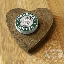 Load image into Gallery viewer, Starbucks Snoopy Silicone Focal Bead
