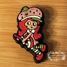 Load image into Gallery viewer, Strawberry Shortcake - Silicone Focal Beads Silicone Focal Bead
