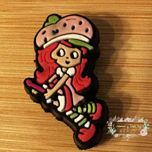 Load image into Gallery viewer, Strawberry Shortcake - Silicone Focal Beads Silicone Focal Bead
