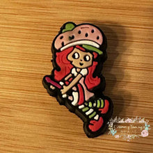 Load image into Gallery viewer, Strawberry Shortcake - Silicone Focal Beads Silicone Focal Bead
