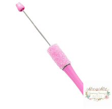 Load image into Gallery viewer, Sugar Diamond Beadable Pen - Assorted Colors Available Bubblegum Pink - 10 Sugar Beadable Pen
