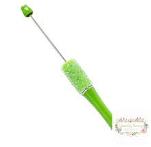 Load image into Gallery viewer, Sugar Diamond Beadable Pen - Assorted Colors Available Green - 22 Sugar Beadable Pen
