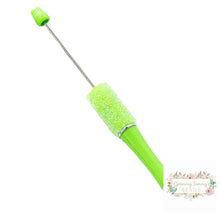 Load image into Gallery viewer, Sugar Diamond Beadable Pen - Assorted Colors Available Pastel Green - 11 Sugar Beadable Pen
