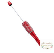 Load image into Gallery viewer, Sugar Diamond Beadable Pen - Assorted Colors Available Red - 04 Sugar Beadable Pen
