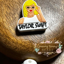 Load image into Gallery viewer, Taylor Silicone Focal Bead Beads
