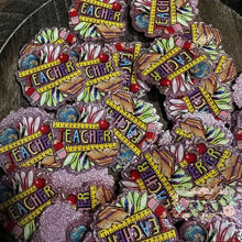 Load image into Gallery viewer, Teacher Glitter Flatback Glitter Flatback
