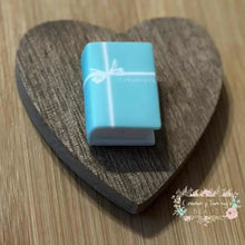 Load image into Gallery viewer, Tif Book Silicone Focal Bead Silicone Focal Book
