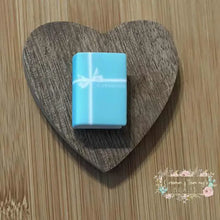 Load image into Gallery viewer, Tif Book Silicone Focal Bead Silicone Focal Book
