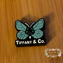 Load image into Gallery viewer, Tif Butterfly Silicone Focal Bead Silicone Focal Bead
