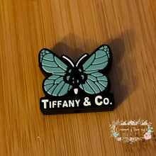 Load image into Gallery viewer, Tif Butterfly Silicone Focal Bead Silicone Focal Bead
