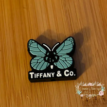 Load image into Gallery viewer, Tif Butterfly Silicone Focal Bead Silicone Focal Bead
