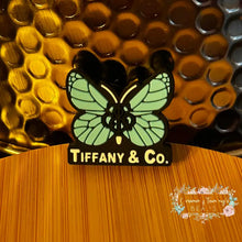 Load image into Gallery viewer, Tif Butterfly Silicone Focal Bead Silicone Focal Bead
