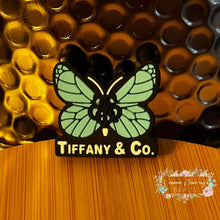 Load image into Gallery viewer, Tif Butterfly Silicone Focal Bead Silicone Focal Bead
