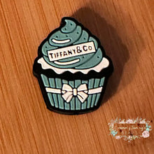 Load image into Gallery viewer, Tif Cupcake Silicone Focal Bead Silicone Focal Bead
