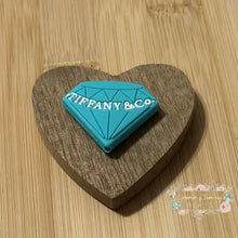 Load image into Gallery viewer, Tif Diamond Silicone Focal Bead Silicone Focal Bead
