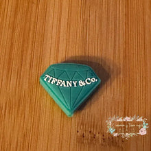 Load image into Gallery viewer, Tif Diamond Silicone Focal Bead Silicone Focal Bead
