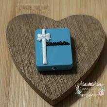 Load image into Gallery viewer, Tif Gift Silicone Focal Bead Silicone Focal Bead
