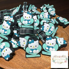 Load image into Gallery viewer, Tif Kitty Silicone Focal Bead Silicone Focal Bead
