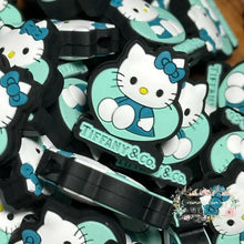 Load image into Gallery viewer, Tif Kitty Silicone Focal Bead Silicone Focal Bead
