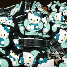 Load image into Gallery viewer, Tif Kitty Silicone Focal Bead Silicone Focal Bead
