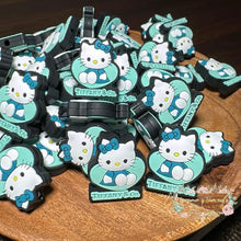 Load image into Gallery viewer, Tif Kitty Silicone Focal Bead Silicone Focal Bead
