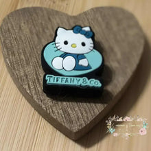 Load image into Gallery viewer, Tif Kitty Silicone Focal Bead Silicone Focal Bead
