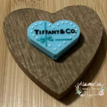 Load image into Gallery viewer, Tif New Heart Silicone Focal Bead Silicone Focal Bead
