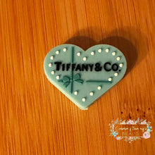 Load image into Gallery viewer, Tif New Heart Silicone Focal Bead Silicone Focal Bead
