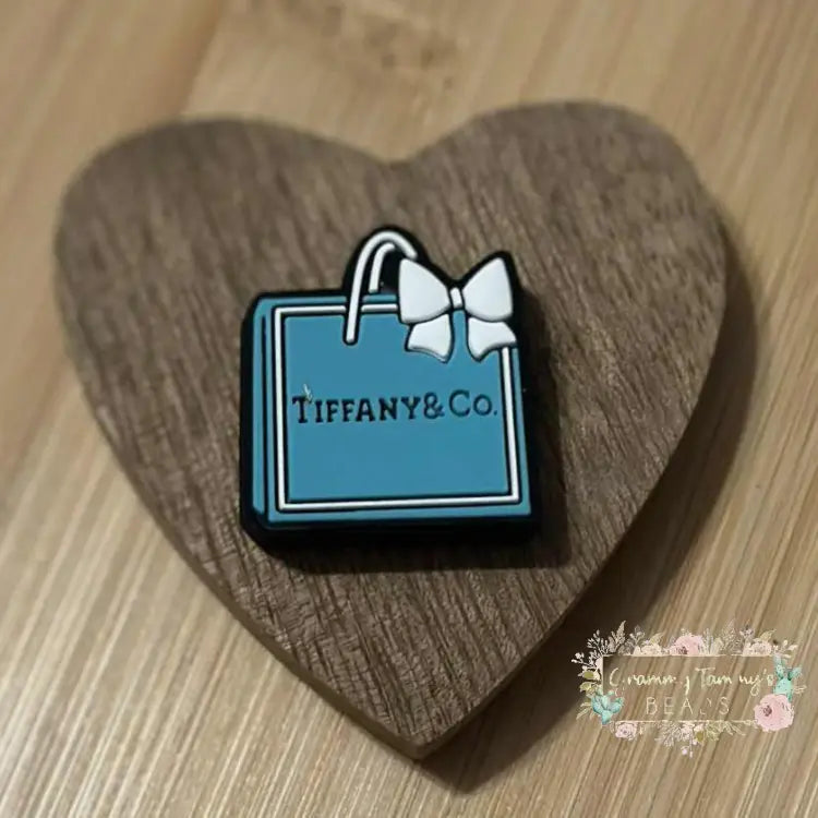 Tif Purse Silicone Focal Bead Silicone Focal Bead