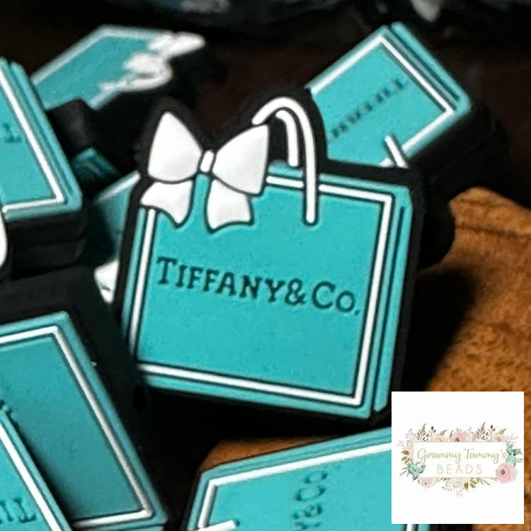Tif Purse Silicone Focal Bead Silicone Focal Bead