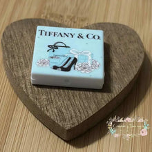 Load image into Gallery viewer, Tif Square #2 Silicone Focal Bead - 1 Count Silicone Square Bead
