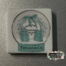 Load image into Gallery viewer, Tif Square #3 Silicone Focal Bead - 1 Count Silicone Focal Bead
