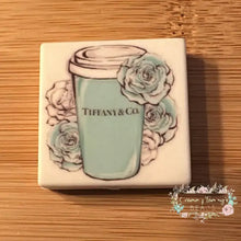 Load image into Gallery viewer, Tif Square - #4 Silicone Focal Bead Silicone Focal Bead
